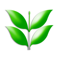 Green Leaf Clip Art HD Png Background