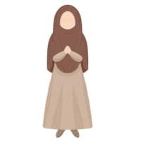 süß muslimah Mädchen png