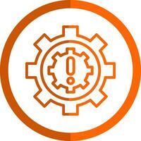 Automation Disruption Vector Icon Design