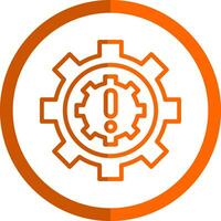 Automation Disruption Vector Icon Design