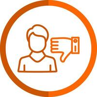 Reputation Damage Vector Icon Design