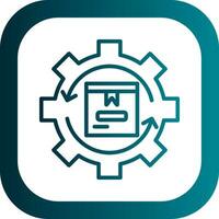 Supply Chain Complexity Vector Icon Design