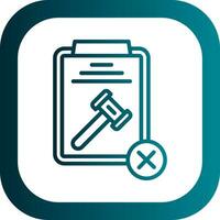 Regulatory Non Compliance Vector Icon Design