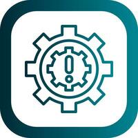 Automation Disruption Vector Icon Design