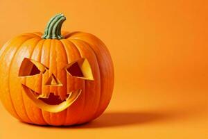 Spooky Halloween decoration background. AI Generative Pro Photo. AI Generative Pro Photo