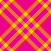 Plaid pattern vector. Check fabric texture. Seamless textile design for clothes, paper print. vector