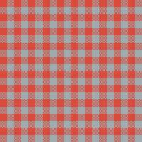 Plaid check pattern. Seamless fabric texture. Tartan textile print. vector