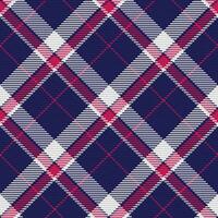 Seamless pattern of scottish tartan plaid. Repeatable background with check fabric texture. Vector backdrop striped textile print.
