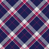 Seamless pattern of scottish tartan plaid. Repeatable background with check fabric texture. Vector backdrop striped textile print.