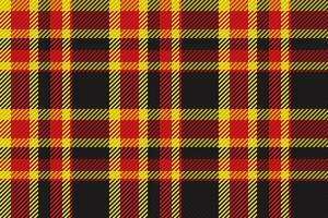 Seamless pattern of scottish tartan plaid. Repeatable background with check fabric texture. Vector backdrop striped textile print.