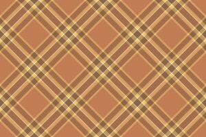 Tartan plaid background, diagonal check seamless pattern. Vector fabric texture for textile print, wrapping paper, gift card, wallpaper.