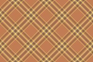 Tartan plaid background, diagonal check seamless pattern. Vector fabric texture for textile print, wrapping paper, gift card, wallpaper.