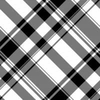 Tartan seamless background of textile check vector with a fabric texture pattern plaid.