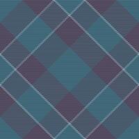 Seamless texture check of plaid pattern vector with a tartan fabric textile background.