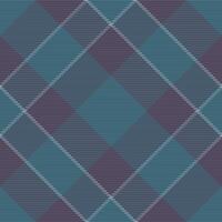 Seamless texture check of plaid pattern vector with a tartan fabric textile background.