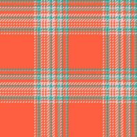 Tartan pattern fabric of texture seamless vector with a background textile check plaid.