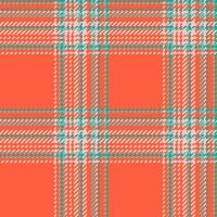 Tartan pattern fabric of texture seamless vector with a background textile check plaid.