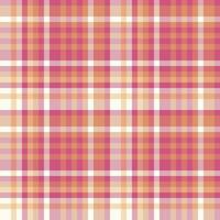 Tartan fabric check of plaid pattern seamless with a vector textile background texture.