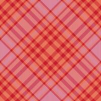 Vector pattern texture of background tartan check with a seamless fabric textile plaid.