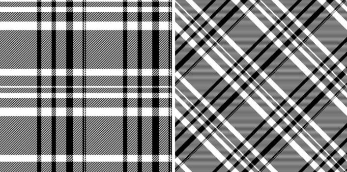 Fabric textile seamless of plaid background texture with a check pattern vector tartan.