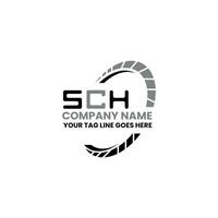 sch letra logo vector diseño, sch sencillo y moderno logo. sch lujoso alfabeto diseño