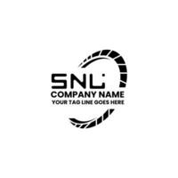 SNL letter logo vector design, SNL simple and modern logo. SNL luxurious alphabet design