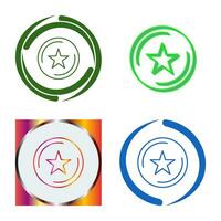 Unique Favorite Vector Icon
