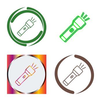 Flashlight Vector Icon