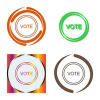 Vote Link Vector Icon