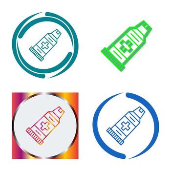 pegar icono vectorial vector