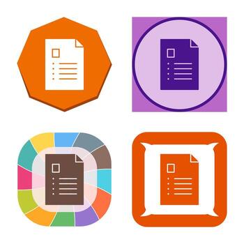 Unique Analytics Vector Icon