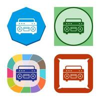 Casette Player Vector Icon