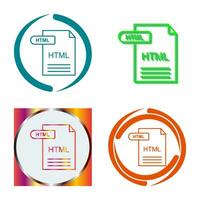 HTML Vector Icon