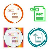 PPT Vector Icon