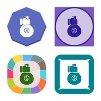 Unique Money Sharing Vector Icon