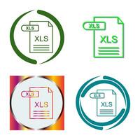 XLS Vector Icon