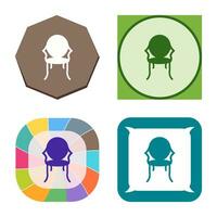 Ancient Chair Vector Icon