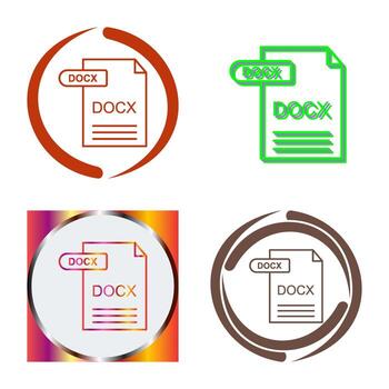 DOCX Vector Icon