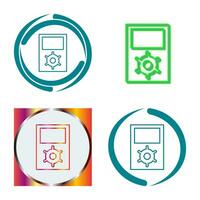 Unique Portfolio Management Vector Icon