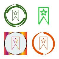 Unique Bookmarking Services Vector Icon