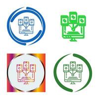 Computer Networks Vector Icon