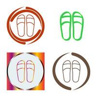 Slippers Vector Icon