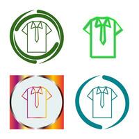 Shirt and Tie Vector Icon