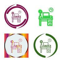 Work Table Vector Icon