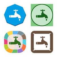 Water Tap Vector Icon