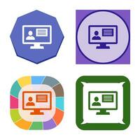 Distance Education Vector Icon