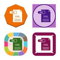 XML Vector Icon
