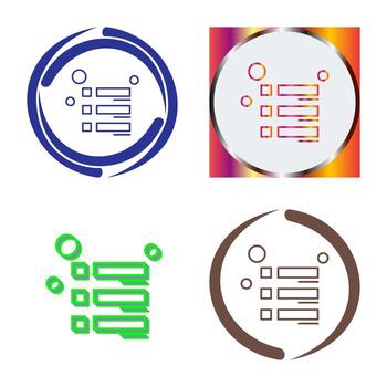 icono de vector de menú