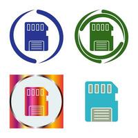 Memory Card Vector Icon