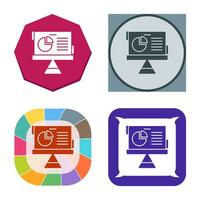 Pie Chart Vector Icon
